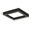 Progress Lighting Everlume Collection Black 7" Edgelit Square Trim Ring P860053-031 - alternate 3